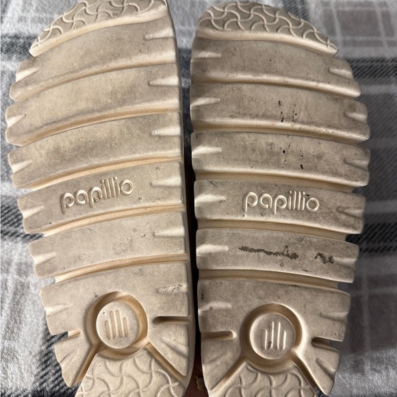 Birkenstock Papillo Tan Suede Slip-On Clogs - Picture 4 of 4